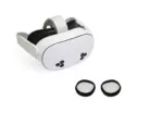 Meta Quest 3s - Front Left, Prescription Lenses unmounted